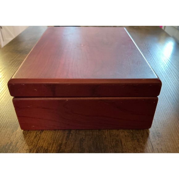 Brookstone Heritage Connoisseur's Wine Bottle Opener Wooden Case Gift - Picture 7 of 7